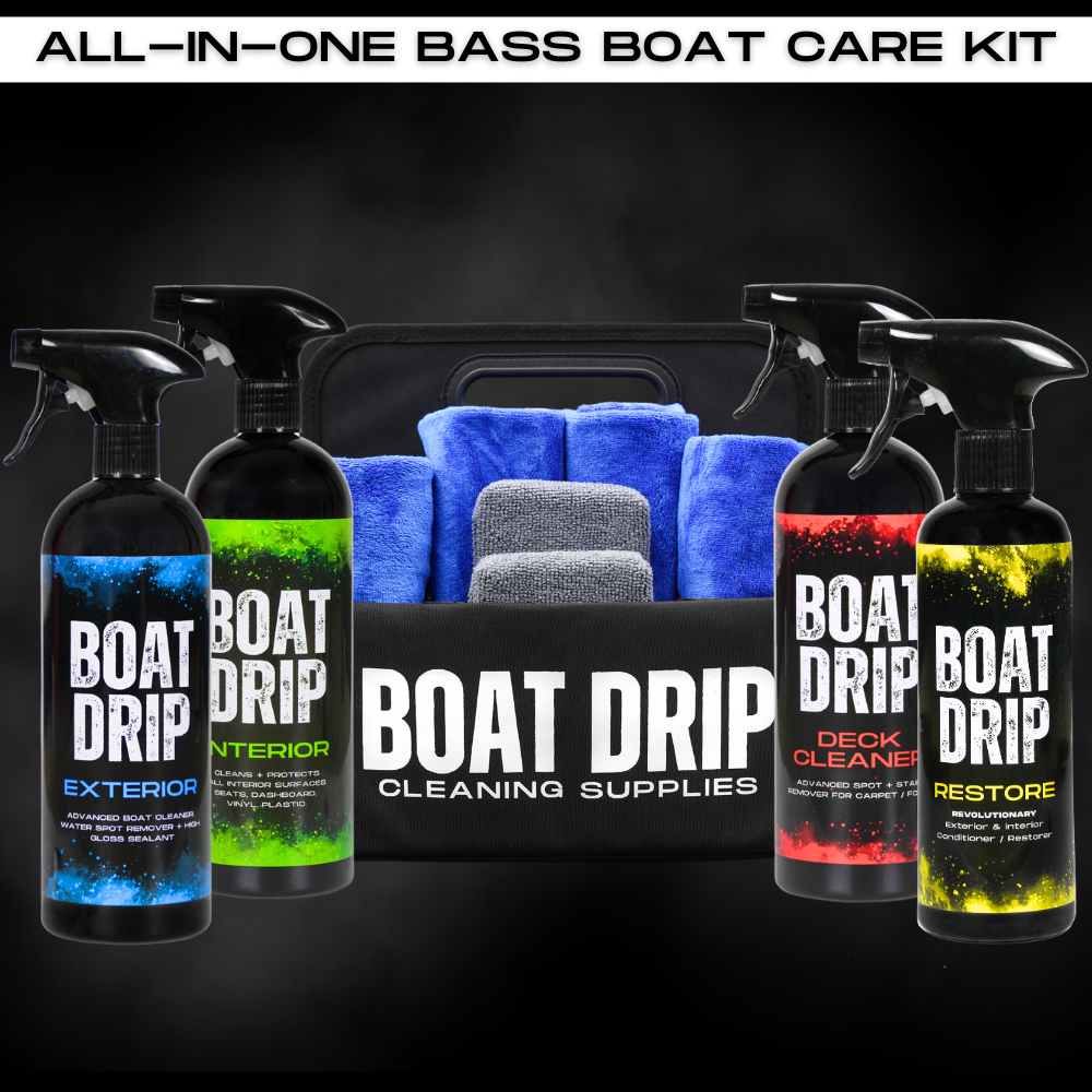 All-In-One Bass Boat Care Kit - Boat Drip