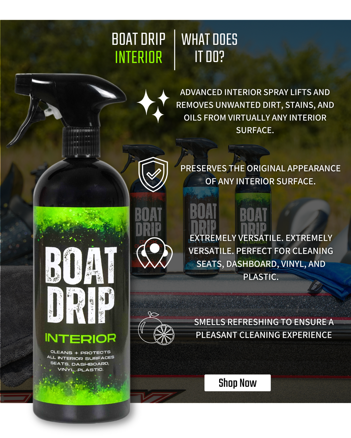 Boat Drip - Quad Pack Care Kit #1