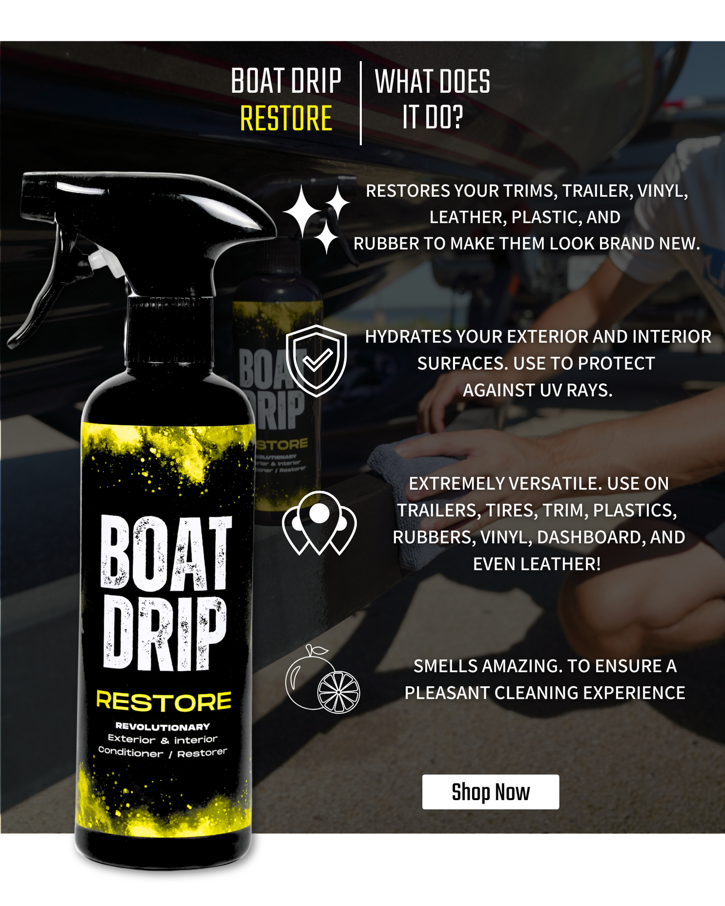Boat Drip - Quad Pack Care Kit #1